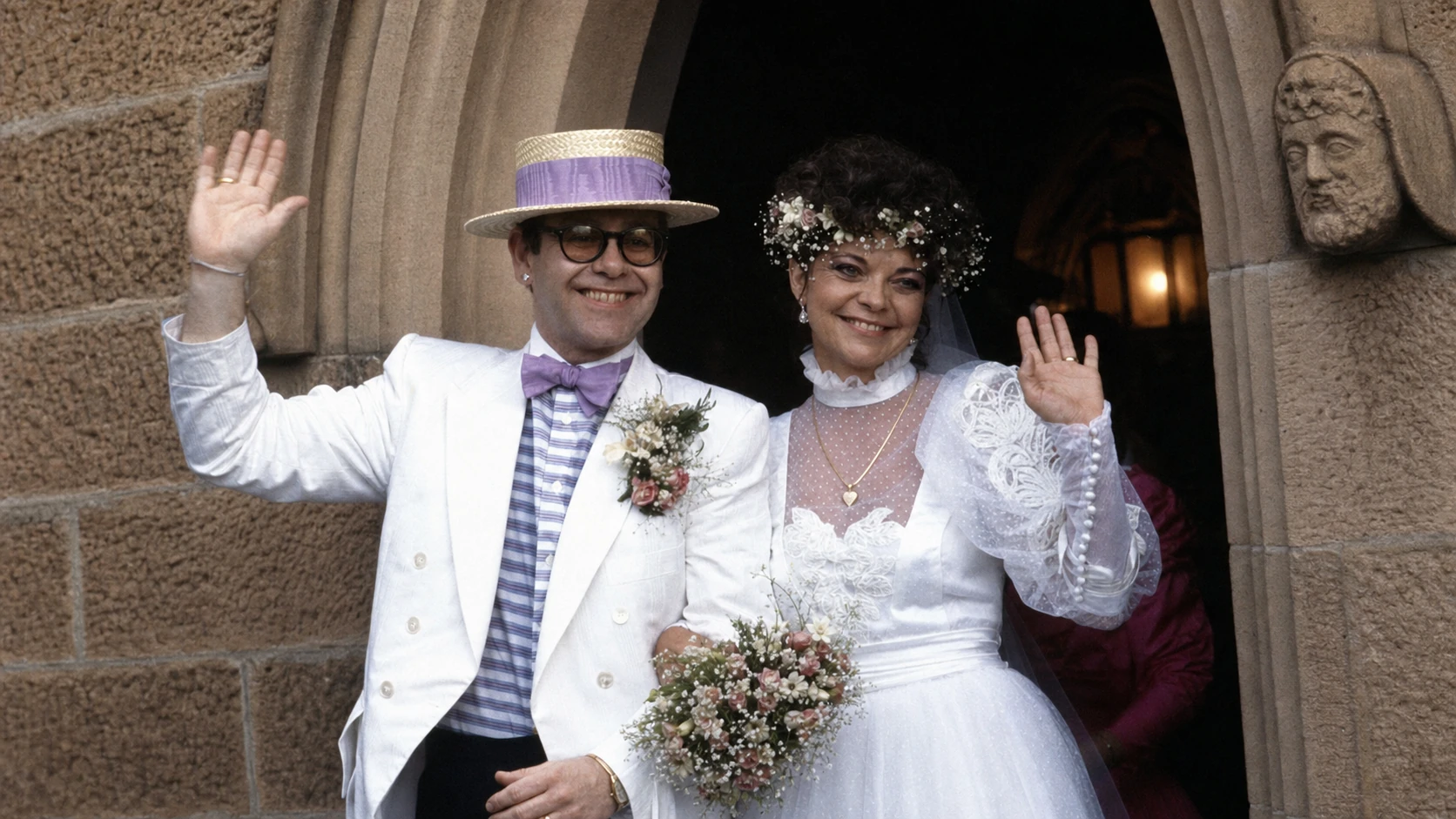 Marriage to Elton John - renate blauel