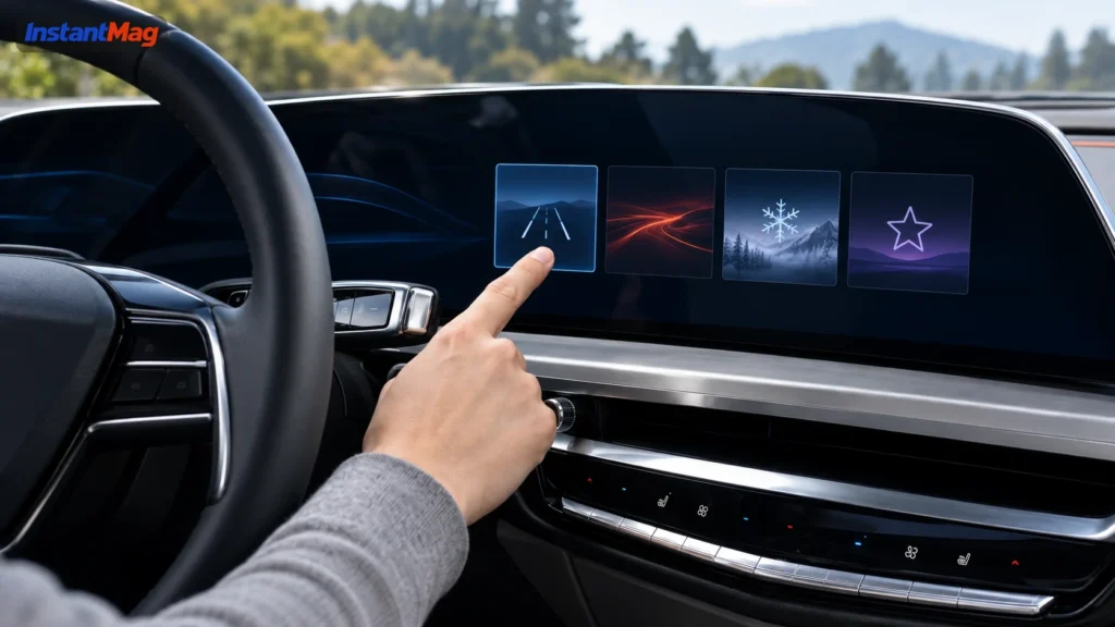 do the driving modes in cadillac lyriq offer different ranges or battery usages?