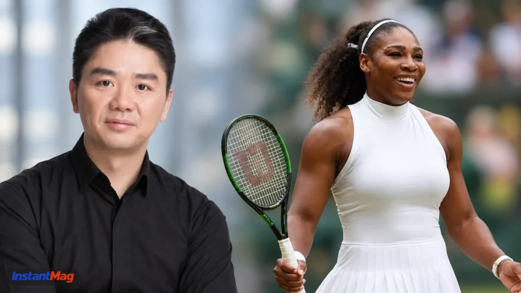 richard liu and serena williams
