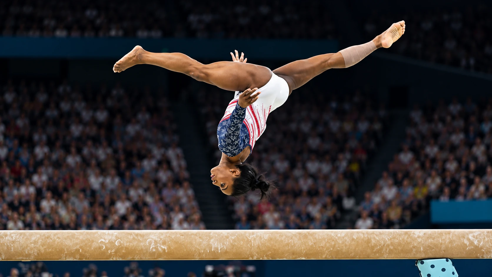 Simone Biles: Olympic Gymnastics Champion - greg hayes and simone biles
