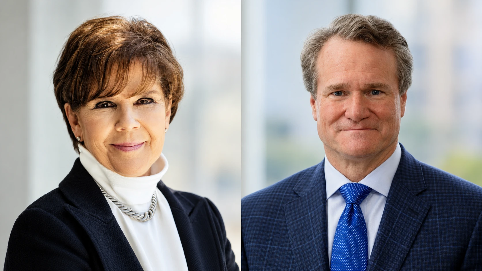 Phebe Novakovic and Brian Moynihan profile summary - phebe novakovic and brian moynihan