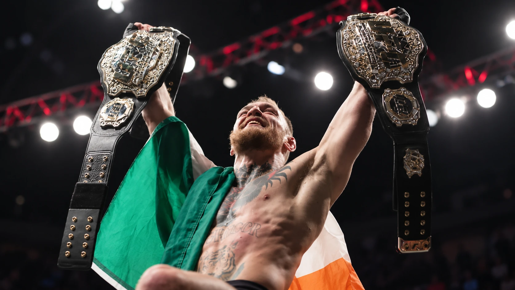 McGregor: the UFC's first simultaneous two-division champion - roger federer and conor mcgregor