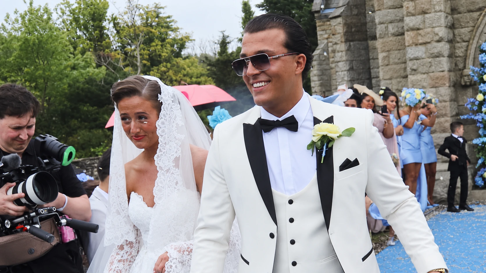 Their wedding on the Isle of Man - venezuela fury